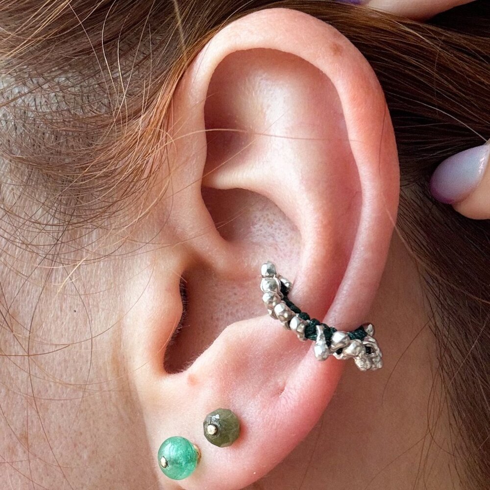 Cricket Ear Cuff by Claudia Trejos